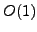 $O(1)$