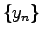$ \{y_n\}$