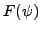 $F(\psi)$