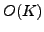 $O(K)$